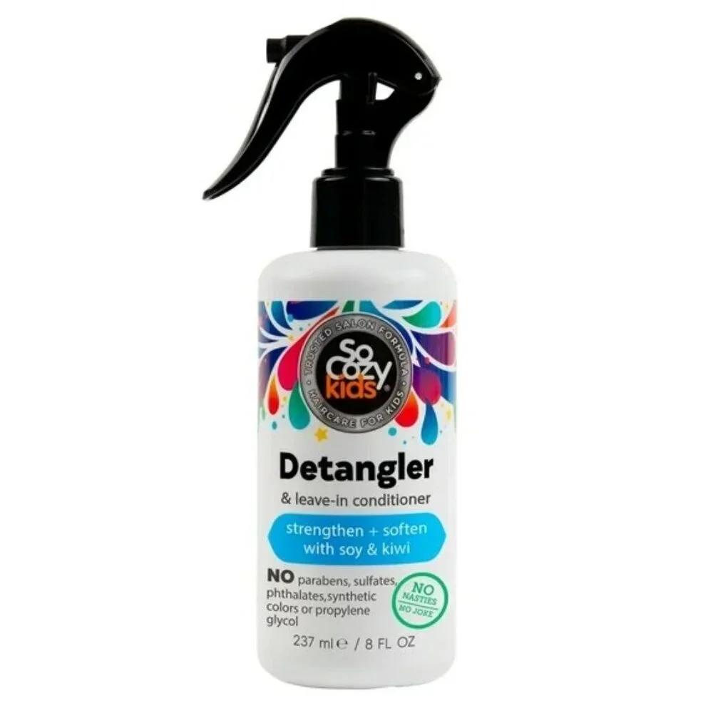 So Cozy Kid's Detangler & Leave-in Conditioner with Soy & Kiwi for All Hair Type